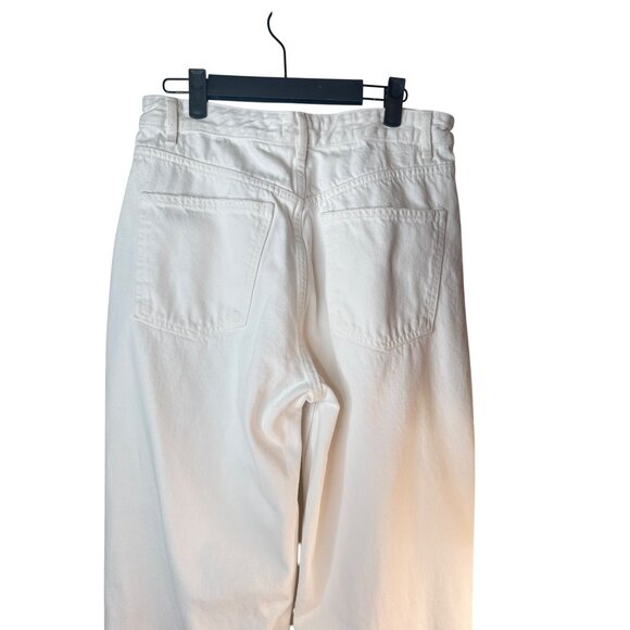 2/$30 ZARA Womens Size 8 Distressed White Jeans - Picture 10 of 15